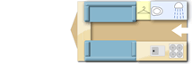 Swift Basecamp 2 2026  Caravan layout