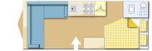 Coachman VIP 540 Xtra 2023  Caravan layout