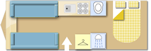 Swift Elegance Grande 835 2026  Caravan layout