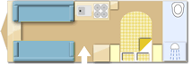 Coachman VIP 575-Premium Luxury 2022 caravans layout