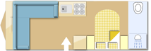 Bailey Alicanto Grande Alvor Deluxe 2026  Caravan layout