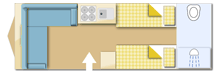 Coachman Lusso 3 2026 caravans layout