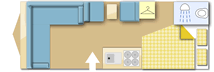 Coachman Acadia 660 Xtra 2026  Caravan layout