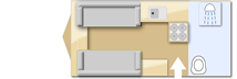 Sterling Diamond, 2006 caravan layout