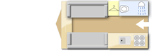 Swift Basecamp 2 2026  Caravan layout