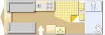 Buccaneer Schooner, 2013 caravan layout