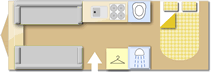 Swift Elegance Grande 835 2026  Caravan layout