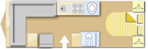 Bailey Pegasus Grande Messina, 2020 caravan layout