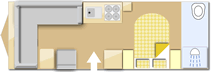 Bailey Pegasus Grande Bologna, 2020 caravan layout