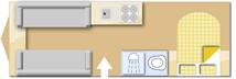 Bailey Alicanto Grande Faro, 2021 caravan layout