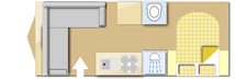 Buccaneer Skyliner Bermuda, 2026 caravan layout