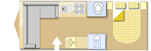 Coachman Lusso 4, 2026 caravan layout