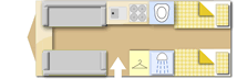 Elddis Crusader Shamal, 2026 caravan layout