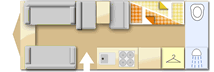 Coachman Acadia 630 Xtra, 2023 caravan layout