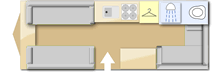 Sprite Musketeer TD, 2010 caravan layout