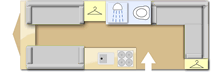 Bailey Pegasus Grande Ancona 2023  Caravan layout