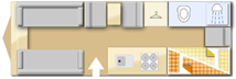 Bailey Pegasus Palermo Grande, 2020 caravan layout