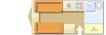 Lunar Clubman CK 2011 caravans layout