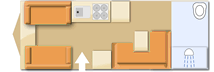 Swift Challenger Sport 544 2013 caravans layout