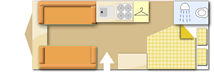 Swift Challenger 510 2016  Caravan layout