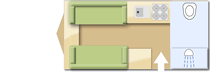 Swift Challenger 480 Alde 2017  Caravan layout
