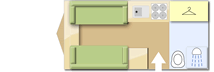Avondale Argente 480 caravan layout
