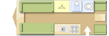 Adria Altea 390 DS Shannon caravan layout