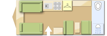 Lunar Lexon 520 caravan layout