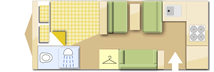 Adria Adiva 552 PH caravan layout