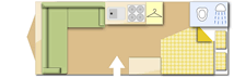 Coachman VIP 540 Xtra, 2022 caravan layout