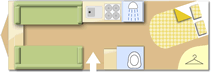 Lunar Lexon 590, 2017 caravan layout