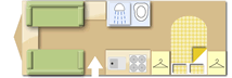 Lunar Lexon 560 caravan layout