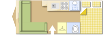 Avondale Eagle L caravan layout