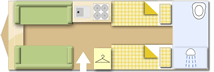 Swift Conqueror 565 2016 caravans layout