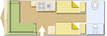 Compass Rallye 650, 2008 caravan layout