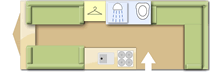 Avondale Carlton S caravan layout
