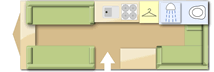 Sprite Musketeer TD caravan layout