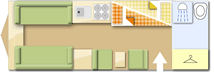 Sprite Quattro ES caravan layout