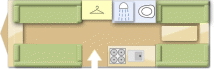 Lunar Quasar 556 caravan layout