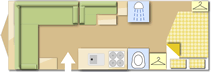 Bailey Retreat Sycamore caravan layout