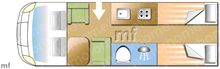  Motorhome layout