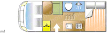 Other Aura 6 EB, 2026 motorhome layout