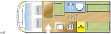 Motorhome layout