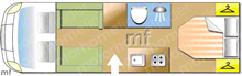 Motorhome layout