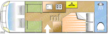 Bailey Autograph 79-4F ***Sold***, 2020 motorhome layout