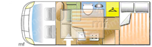 Swift Merlin 264, 2027 motorhome layout