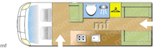 Motorhome layout