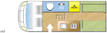 Other Aura 6 EL, 2026 motorhome layout