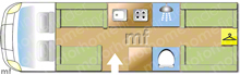 Motorhome layout